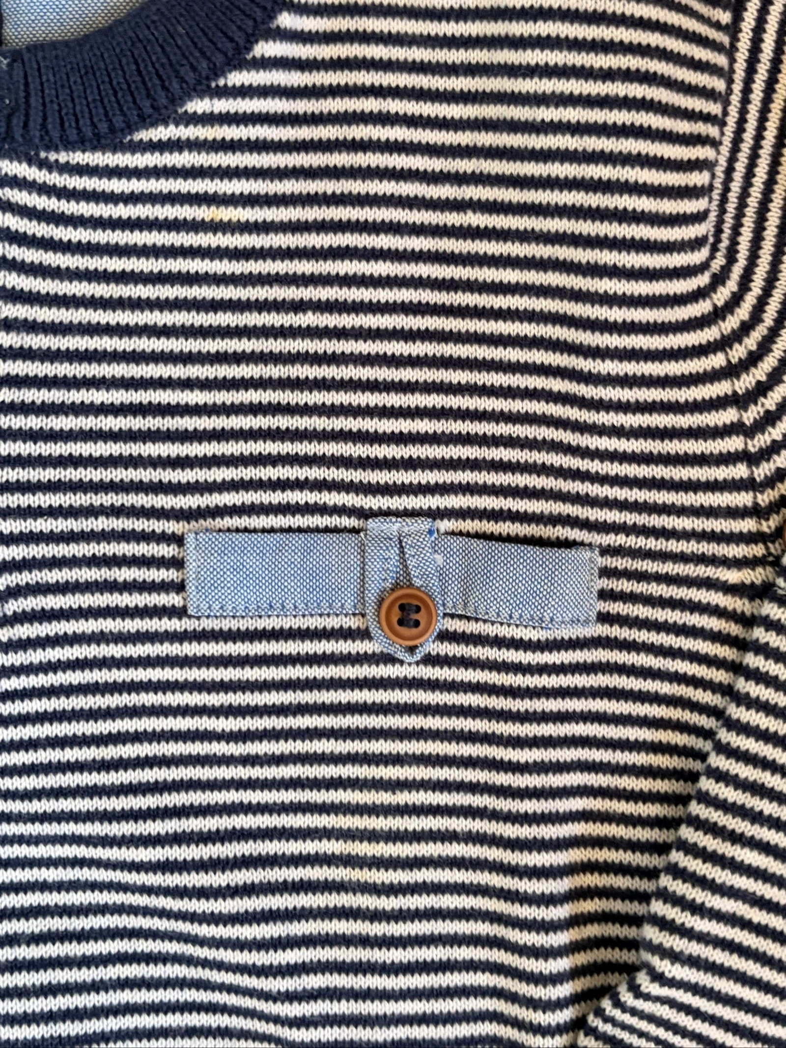 Suéter fino estilo padeiro – photo 3
